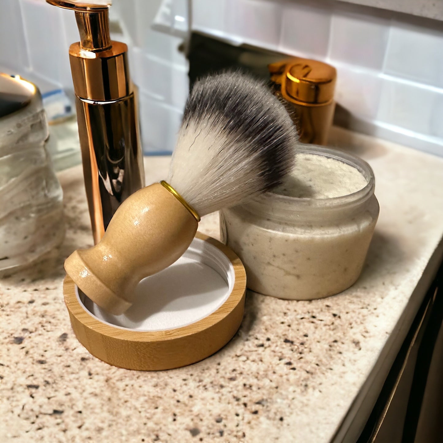 Smooth Shave, Soft Skin – Titan’s Touch Shave Soap for Men