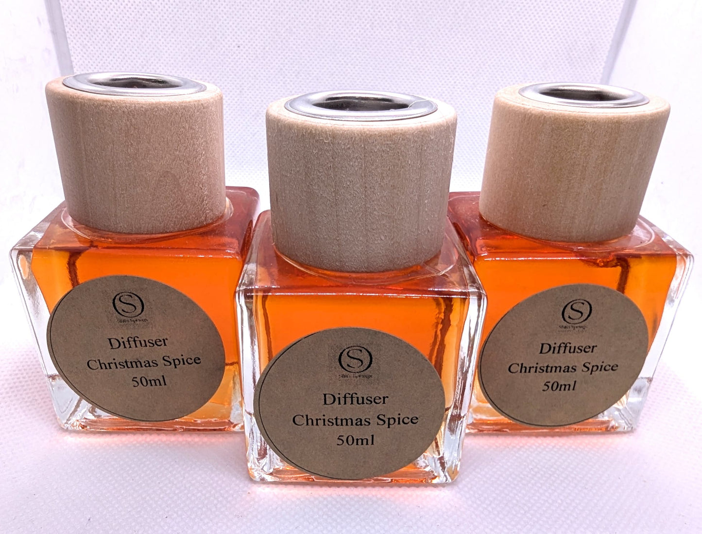 Divine Diffuser | Relaxing Aromas, Minimal Effort | Winter Tea-se, Christmas Spice, Frankincense, Rose Oudh, Moroccan Cashmere