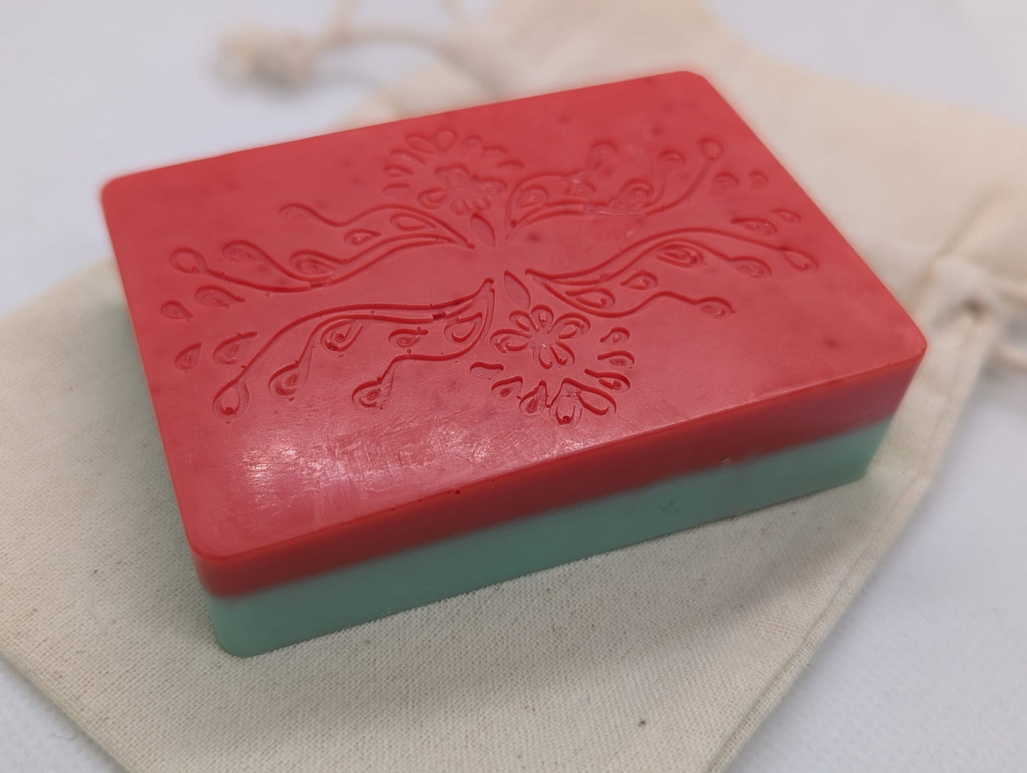 Summer Breeze Watermelon Soap | A Splash of Summer for Soft, Happy Skin | Ladies Soap