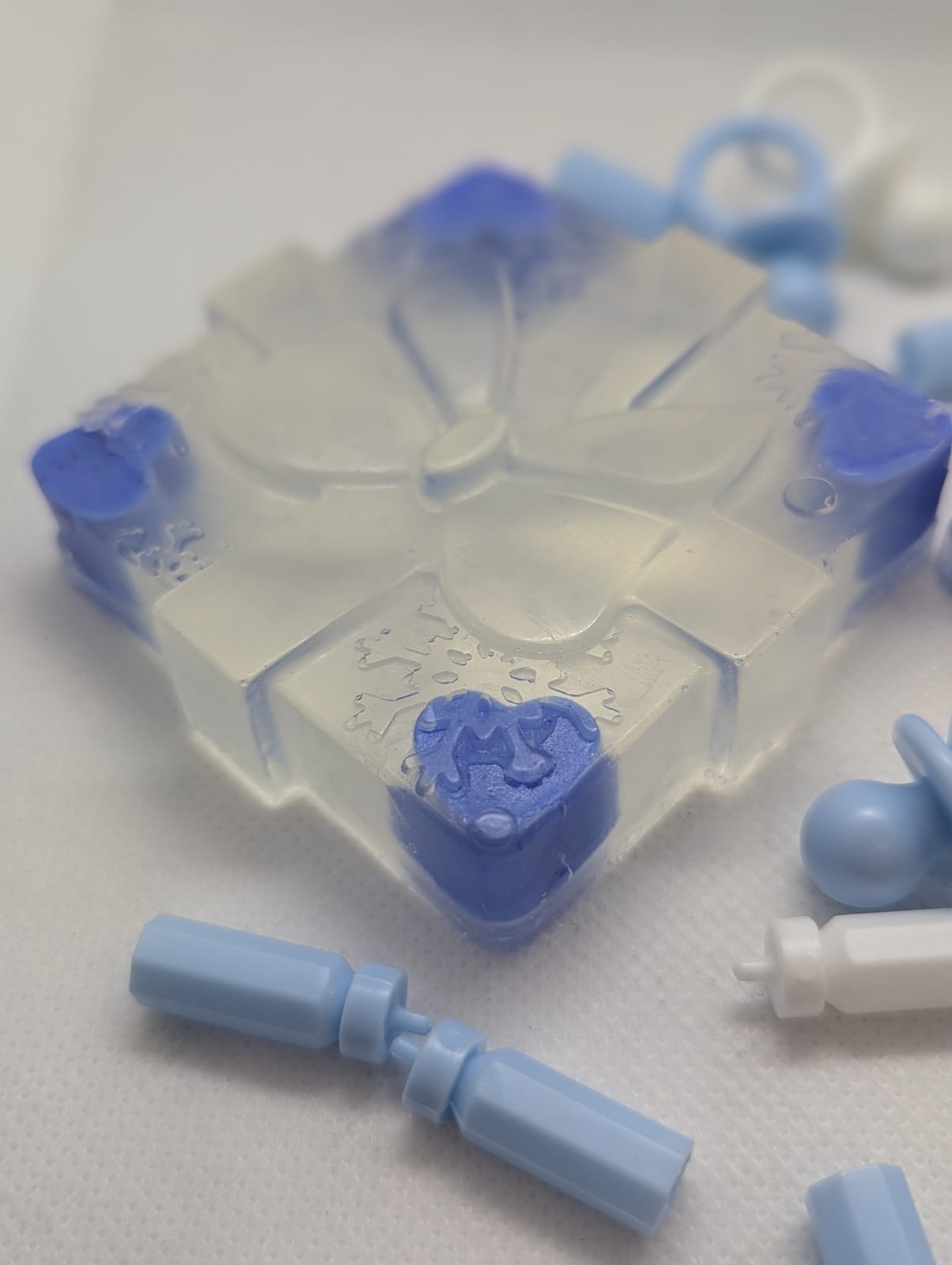 Baby Powder Mini Soap | Baby Boy or Girl Shower Favors | Soap