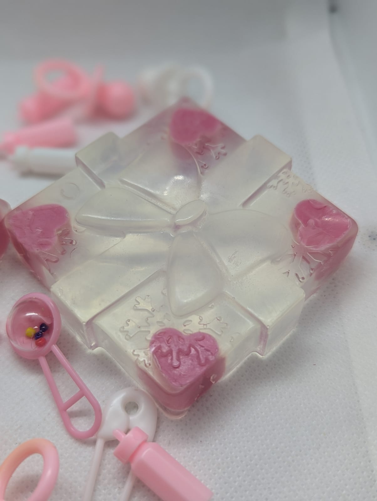 Baby Powder Mini Soap | Baby Boy or Girl Shower Favors | Soap