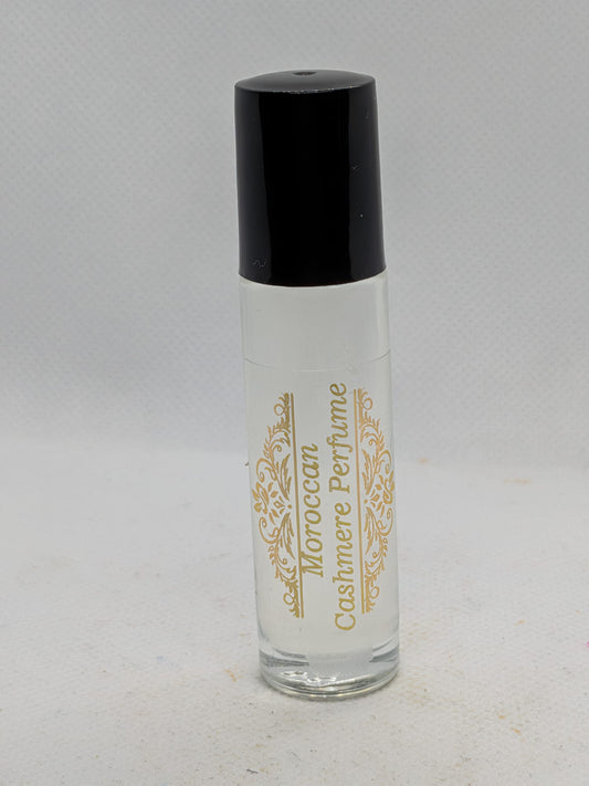 Moroccan Cashmere Perfume Roll-On (Athar) | Long-Lasting & Travel-Friendly | Unisex