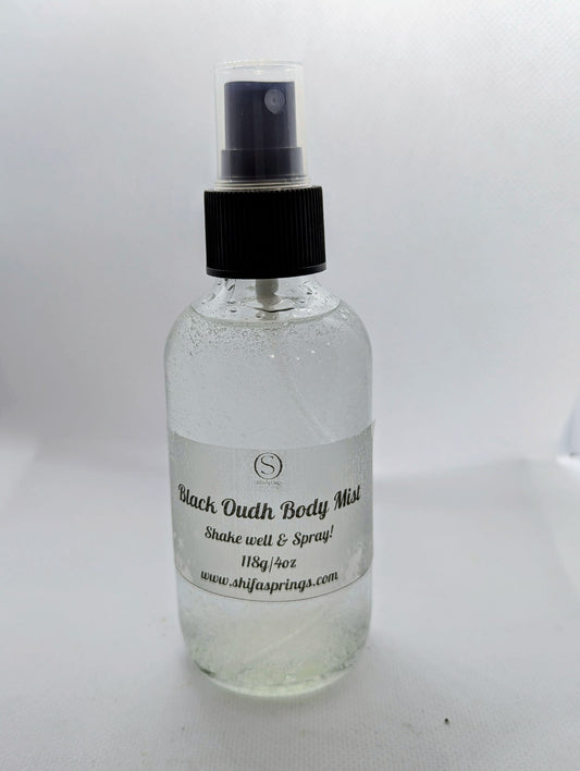 Black Oudh Body Mist | Subtle Signature Scent for Everyday Elegance