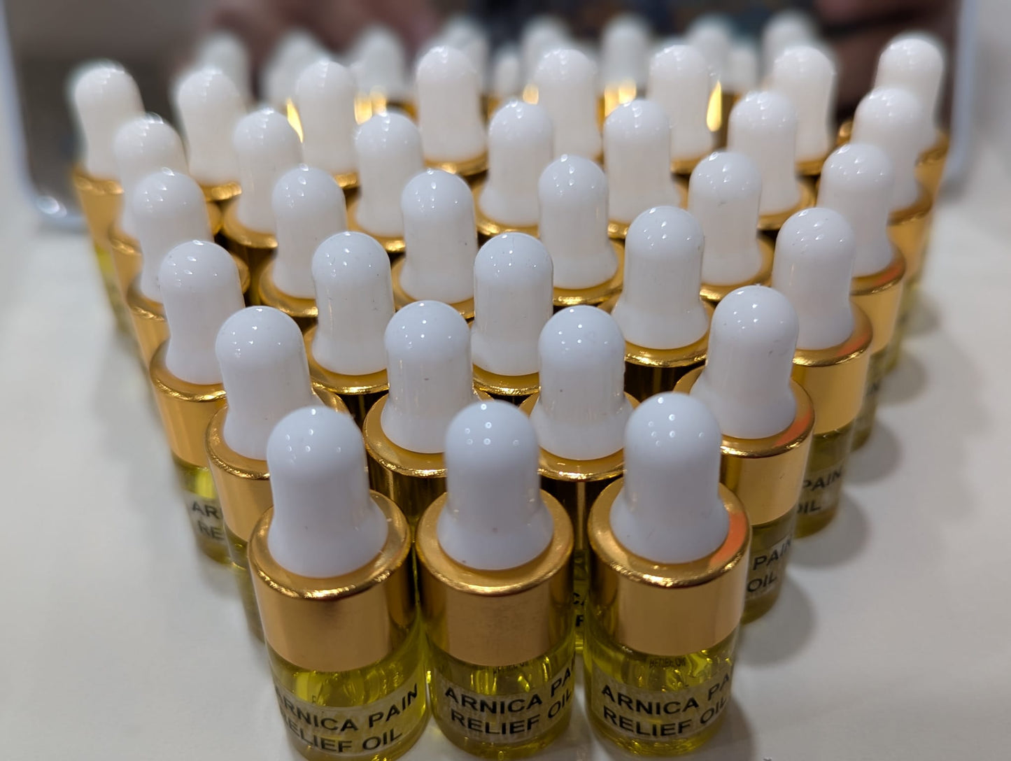 Arbaeen Tabarruk – 2ml Arnica Pain Relief Oil (Bulk Orders)