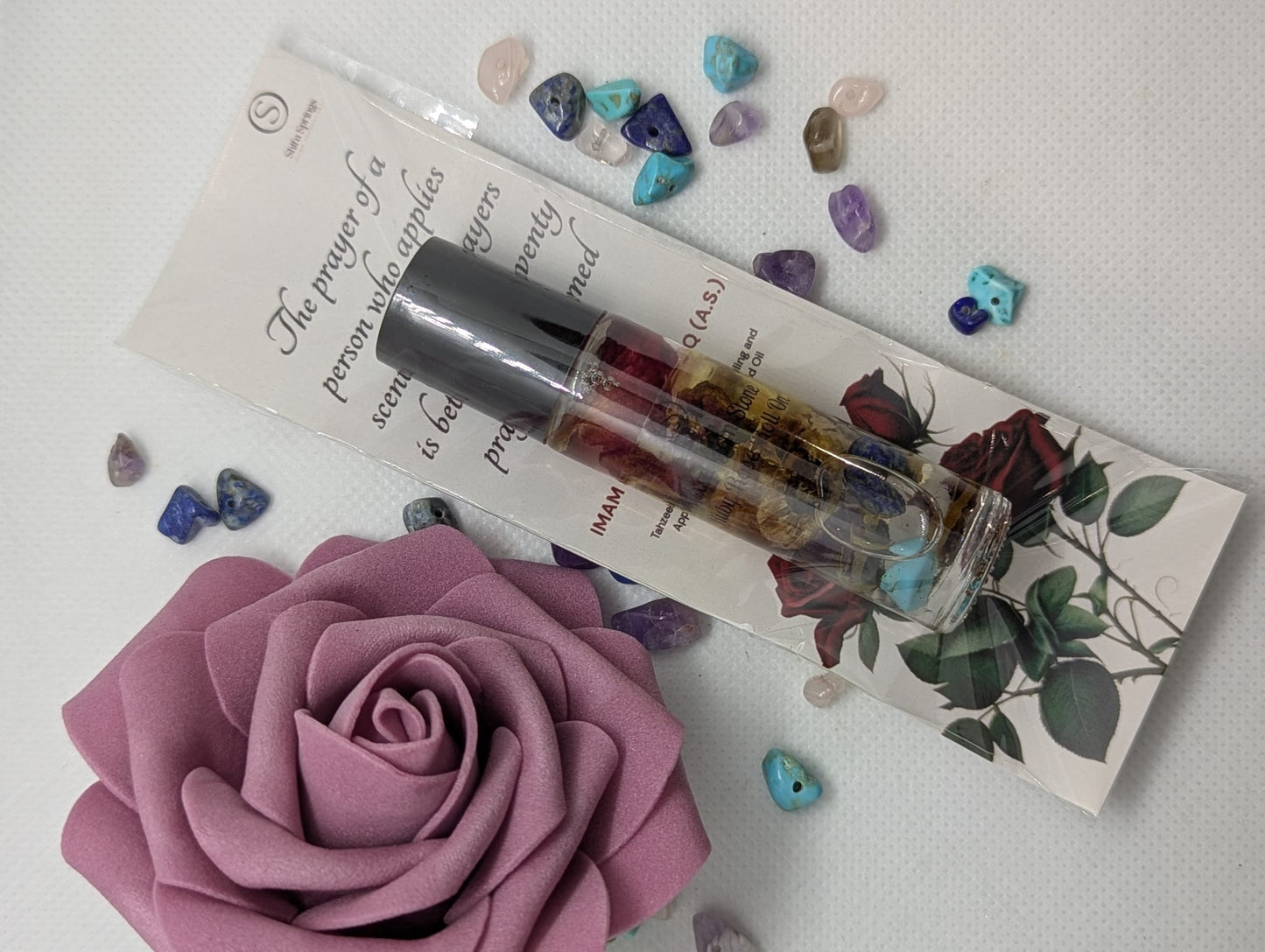 Eid-e-Zahra Special: Gemstone Infused Ruby Rose Perfume