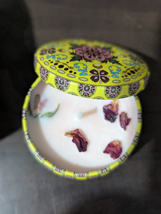 Bloom & Glow Rose Candle | Sweet-Scented Gift for Her