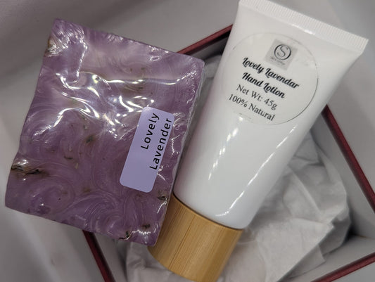 Lovely Lavender Self-Care Set | Gift for Moms, Teachers & Friends